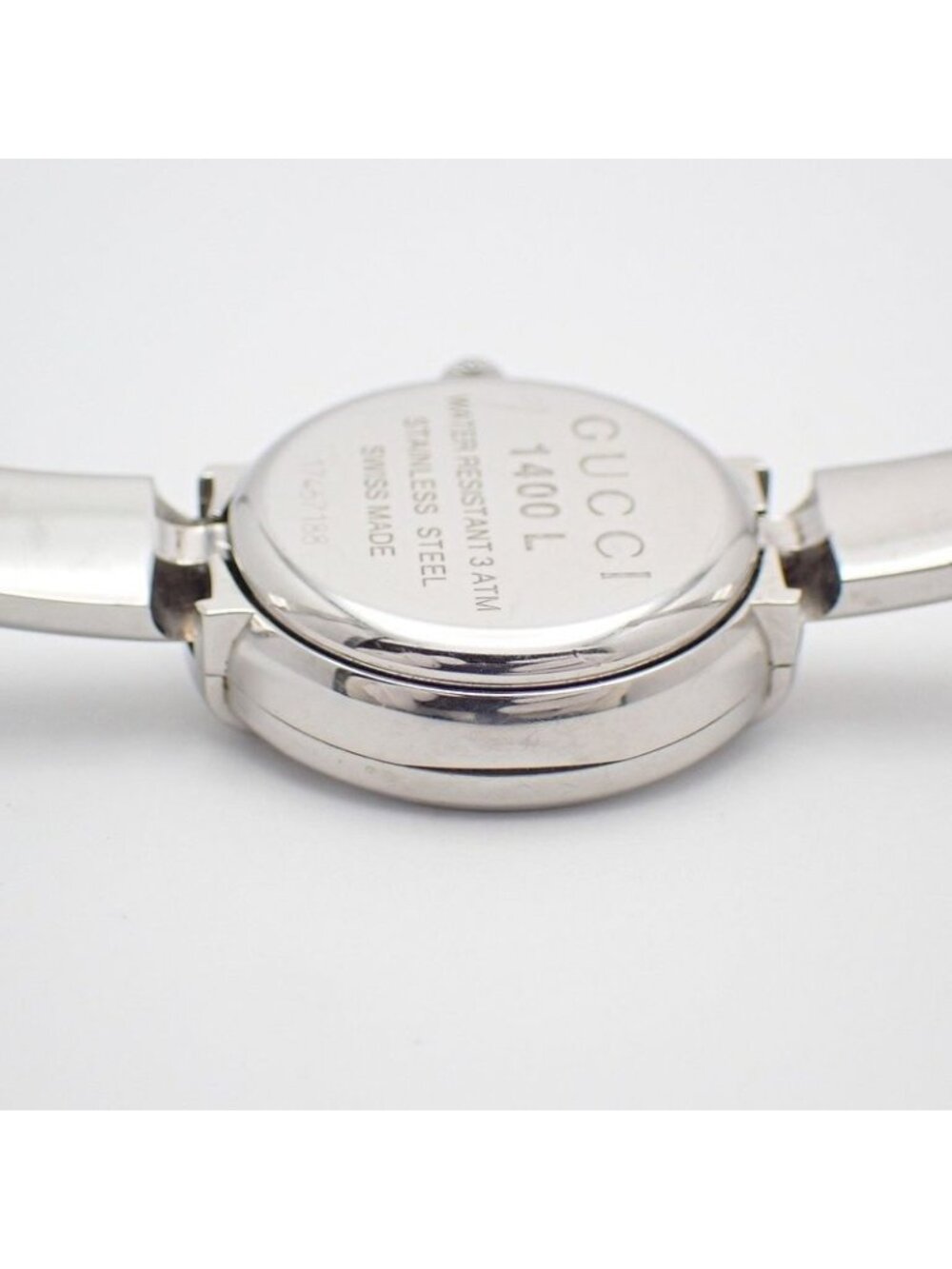 Gucci Bracelet Watch Quartz Pink Shell Dial with GG Logo - Picture 8 of 9